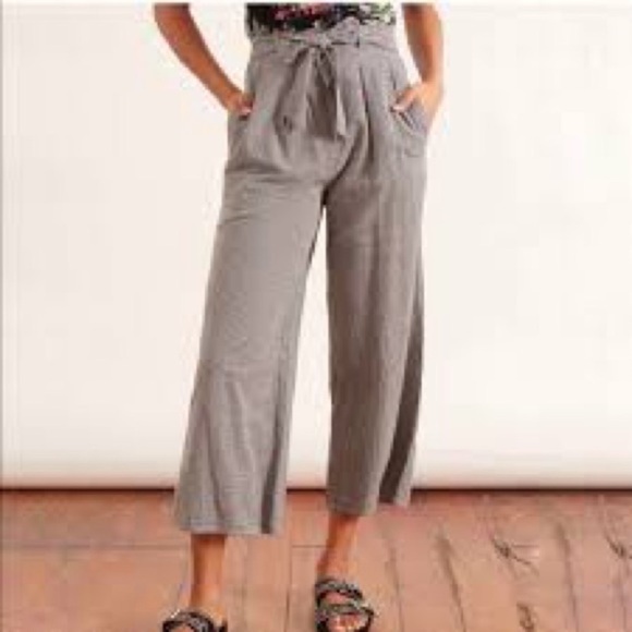 Mara Hoffman Swim Arianna Cropped Wide Leg Pants - Size M - Picture 3 of 7